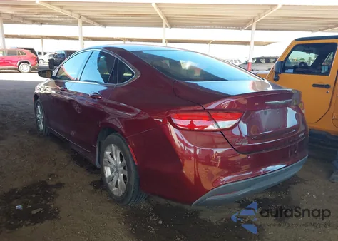 2016 Chrysler 200 Touring from USA, damaged, VIN 1C3CCCFB3GN188982